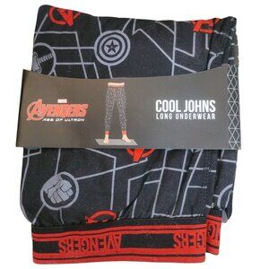 Marvel Avengers Small 28 30 Cool Johns Long Underwear Base Layer Age Ultron NEW